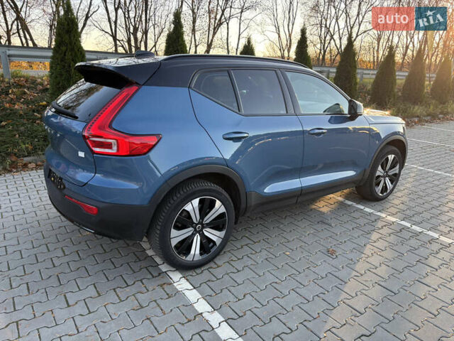 Синий Вольво XC40 Recharge, объемом двигателя 0 л и пробегом 158 тыс. км за 23400 $, фото 16 на Automoto.ua