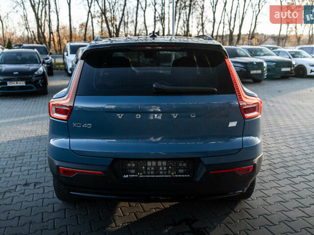 Синий Вольво XC40 Recharge, объемом двигателя 0 л и пробегом 158 тыс. км за 23800 $, фото 7 на Automoto.ua