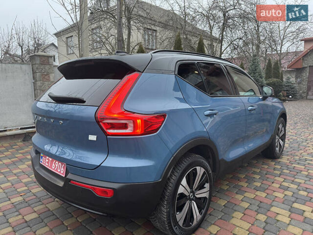 Синий Вольво XC40 Recharge, объемом двигателя 0 л и пробегом 23 тыс. км за 25300 $, фото 43 на Automoto.ua