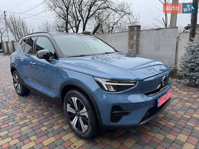 Синий Вольво XC40 Recharge, объемом двигателя 0 л и пробегом 23 тыс. км за 25300 $, фото 29 на Automoto.ua