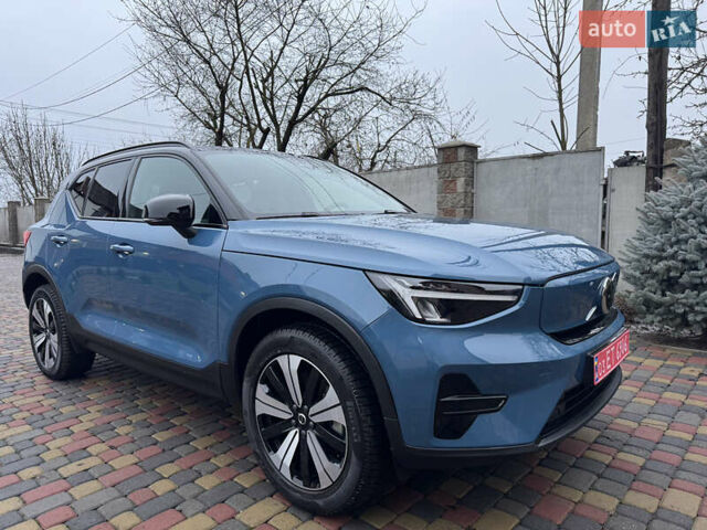 Синий Вольво XC40 Recharge, объемом двигателя 0 л и пробегом 23 тыс. км за 25300 $, фото 21 на Automoto.ua