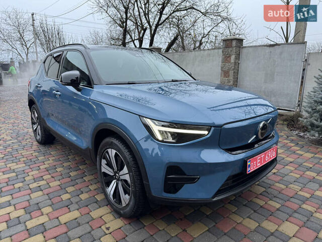 Синий Вольво XC40 Recharge, объемом двигателя 0 л и пробегом 23 тыс. км за 25300 $, фото 20 на Automoto.ua