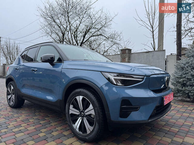 Синий Вольво XC40 Recharge, объемом двигателя 0 л и пробегом 23 тыс. км за 25300 $, фото 22 на Automoto.ua