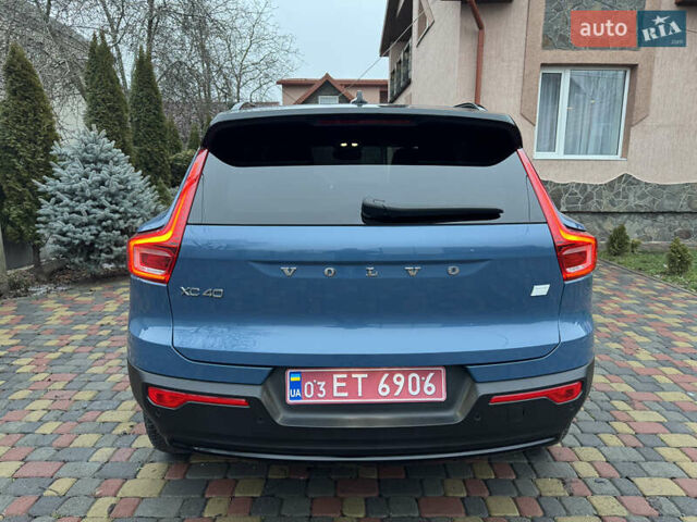 Синий Вольво XC40 Recharge, объемом двигателя 0 л и пробегом 23 тыс. км за 25300 $, фото 54 на Automoto.ua