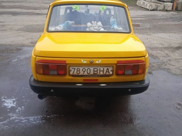 Желтый Вартбург 1.3, объемом двигателя 1.3 л и пробегом 55 тыс. км за 604 $, фото 2 на Automoto.ua