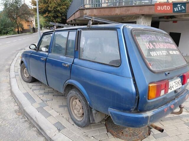 Синий Вартбург Турист, объемом двигателя 1.3 л и пробегом 700 тыс. км за 800 $, фото 7 на Automoto.ua