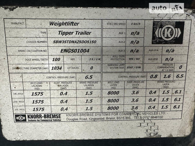 Красный Вейлифтер 3STT, объемом двигателя 0 л и пробегом 425 тыс. км за 17000 $, фото 9 на Automoto.ua