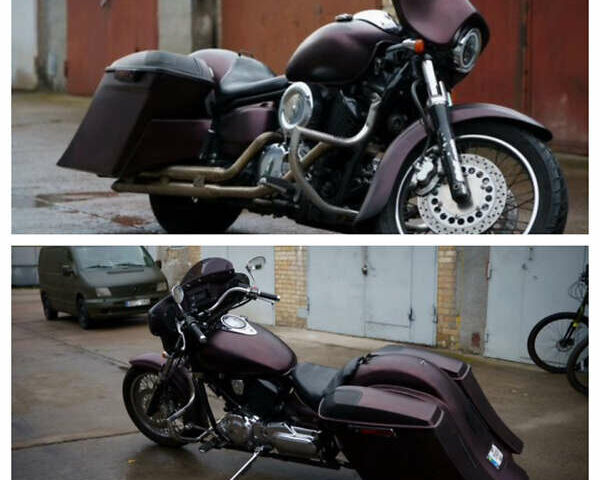 Красный Ямаха Драг Стар, объемом двигателя 1.1 л и пробегом 60 тыс. км за 7000 $, фото 3 на Automoto.ua