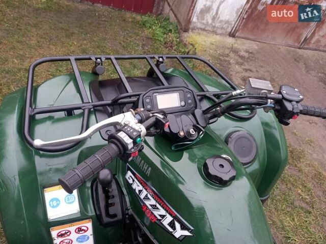 Зеленый Ямаха Гризли, объемом двигателя 0.45 л и пробегом 8 тыс. км за 4900 $, фото 4 на Automoto.ua