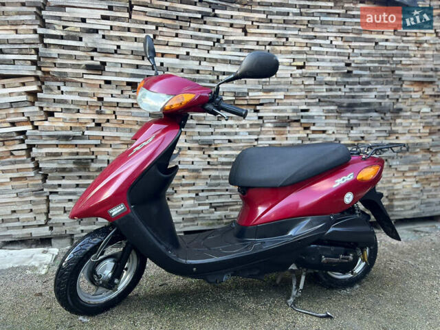 Красный Ямаха Джог, объемом двигателя 0.49 л и пробегом 24 тыс. км за 350 $, фото 8 на Automoto.ua
