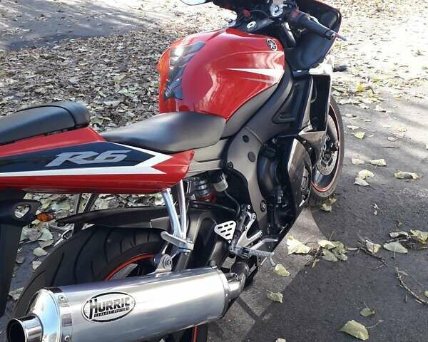 Ямаха R6 2003 у Казатине на Automoto.ua Червоний Ямаха R6, об'ємом двигуна 0.6 л та пробігом 27 тис. км за 6650 $, фото 10 на Automoto.ua