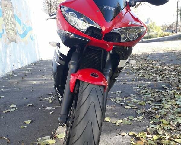 Ямаха R6 2003 у Казатине на Automoto.ua Червоний Ямаха R6, об'ємом двигуна 0.6 л та пробігом 27 тис. км за 6650 $, фото 14 на Automoto.ua