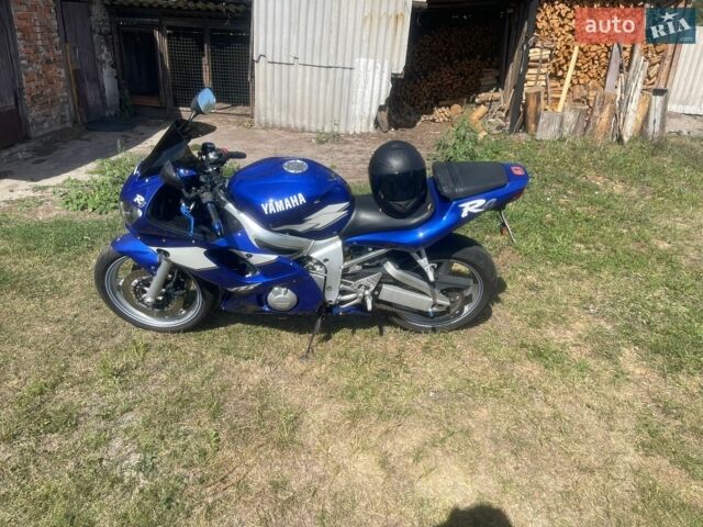Синій Ямаха R6, об'ємом двигуна 0.6 л та пробігом 36 тис. км за 3700 $, фото 5 на Automoto.ua