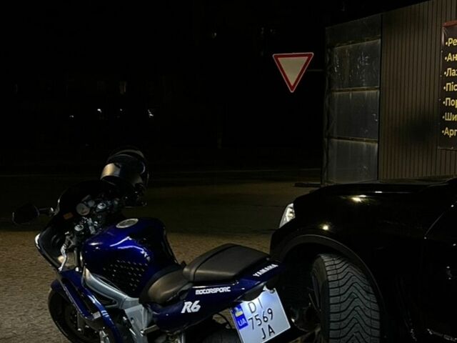 Синій Ямаха R6, об'ємом двигуна 0.6 л та пробігом 44 тис. км за 3900 $, фото 1 на Automoto.ua