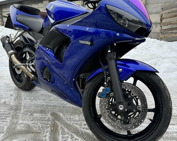 Синий Ямаха Р6, объемом двигателя 0.6 л и пробегом 35 тыс. км за 5900 $, фото 1 на Automoto.ua