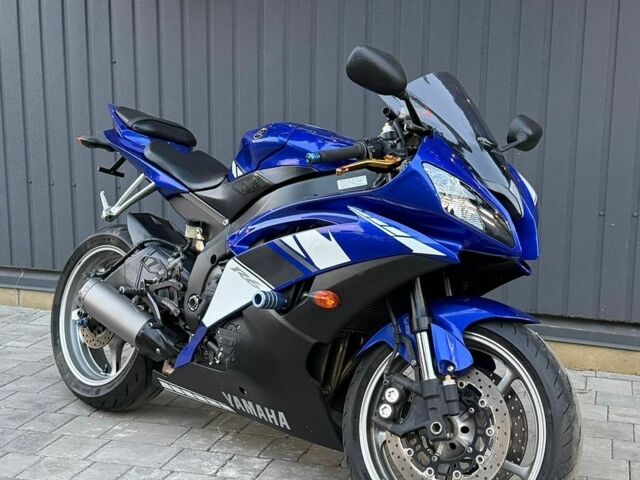 Синій Ямаха R6, об'ємом двигуна 0.6 л та пробігом 32 тис. км за 9500 $, фото 1 на Automoto.ua