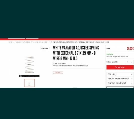 Ямаха ТМАКС, объемом двигателя 0.53 л и пробегом 0 тыс. км за 7500 $, фото 12 на Automoto.ua