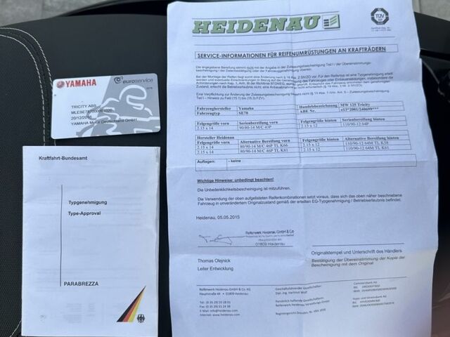 Ямаха Трисити, объемом двигателя 0.13 л и пробегом 0 тыс. км за 3300 $, фото 8 на Automoto.ua