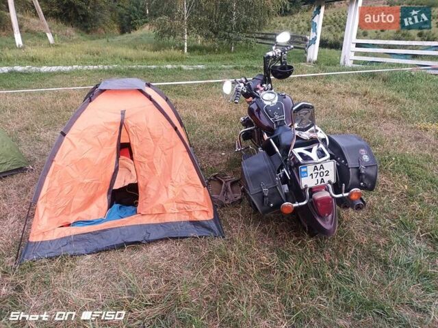 Красный Ямаха Drag Star 1100, объемом двигателя 1.06 л и пробегом 90 тыс. км за 5300 $, фото 5 на Automoto.ua