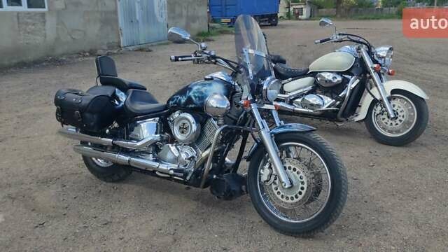 Синий Ямаха Drag Star 1100, объемом двигателя 1.1 л и пробегом 55 тыс. км за 5500 $, фото 2 на Automoto.ua