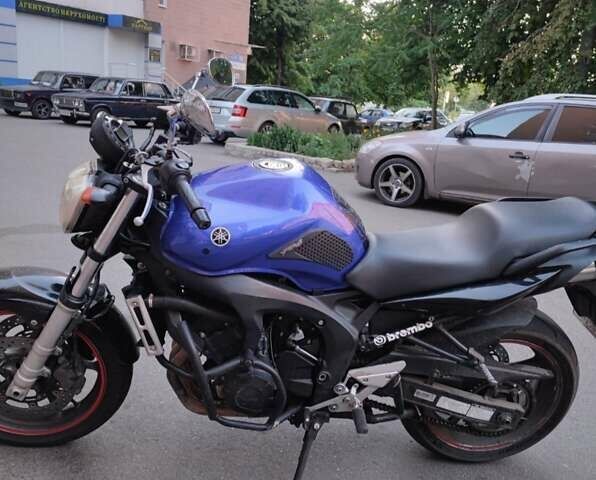 Синий Ямаха FZ6, объемом двигателя 0 л и пробегом 60 тыс. км за 3800 $, фото 2 на Automoto.ua