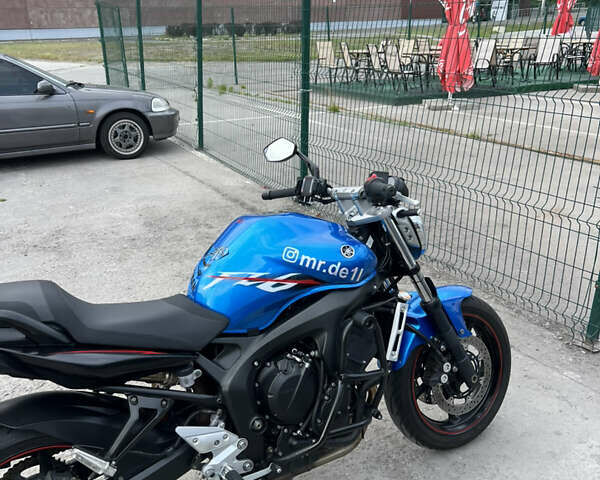 Синий Ямаха FZ6, объемом двигателя 0.6 л и пробегом 41 тыс. км за 5300 $, фото 3 на Automoto.ua
