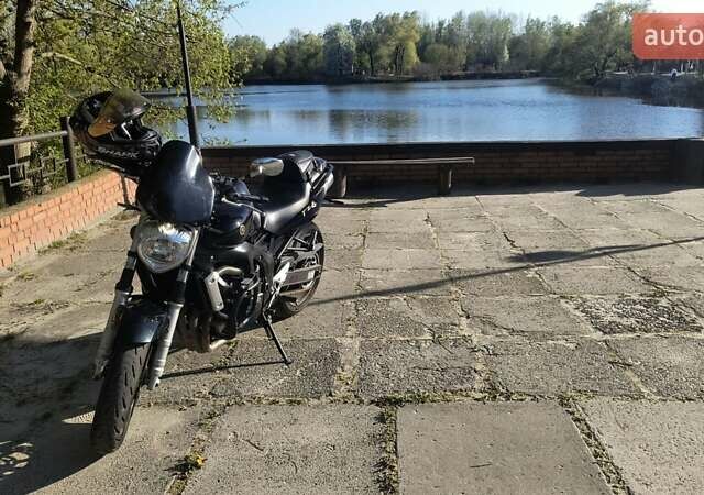 Черный Ямаха FZ6 Fazer, объемом двигателя 0.6 л и пробегом 42 тыс. км за 4199 $, фото 6 на Automoto.ua