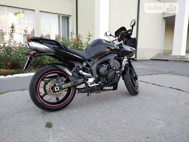 Черный Ямаха FZ6 Fazer, объемом двигателя 0.6 л и пробегом 52 тыс. км за 5000 $, фото 9 на Automoto.ua