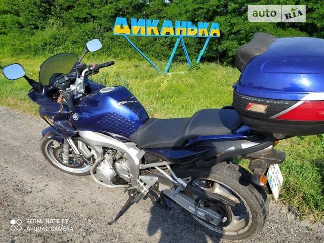 Синий Ямаха FZ6 Fazer, объемом двигателя 0.6 л и пробегом 75 тыс. км за 4100 $, фото 5 на Automoto.ua