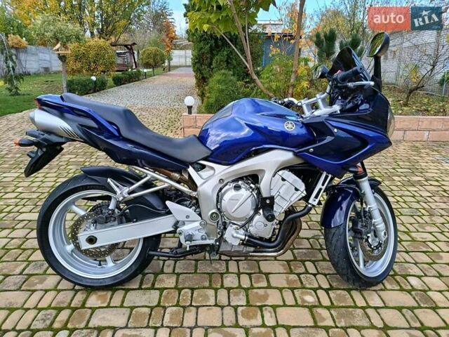 Синій Ямаха FZ6 Fazer, об'ємом двигуна 0.6 л та пробігом 32 тис. км за 4850 $, фото 4 на Automoto.ua