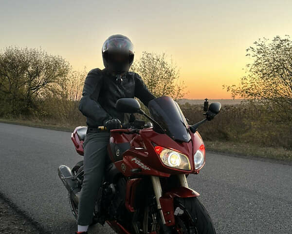 Красный Ямаха FZS 1000 Fazer, объемом двигателя 1 л и пробегом 80 тыс. км за 8500 $, фото 6 на Automoto.ua