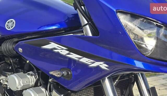 Синий Ямаха FZS 600 Fazer, объемом двигателя 0.6 л и пробегом 40 тыс. км за 4100 $, фото 32 на Automoto.ua