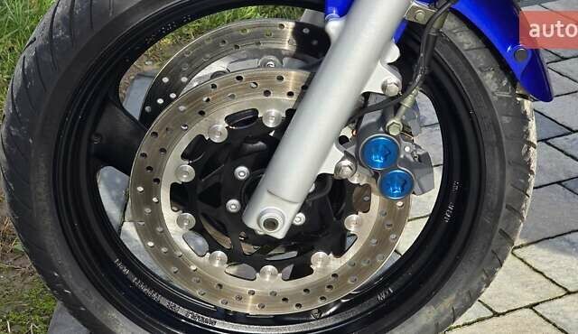 Синий Ямаха FZS 600 Fazer, объемом двигателя 0.6 л и пробегом 40 тыс. км за 4100 $, фото 15 на Automoto.ua