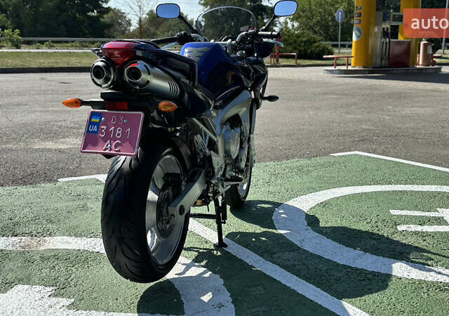Синий Ямаха FZS 600 Fazer, объемом двигателя 0.6 л и пробегом 34 тыс. км за 4499 $, фото 7 на Automoto.ua