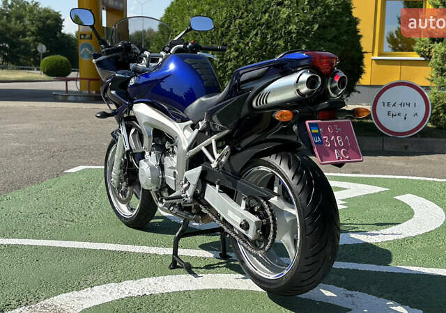 Синий Ямаха FZS 600 Fazer, объемом двигателя 0.6 л и пробегом 34 тыс. км за 4499 $, фото 4 на Automoto.ua