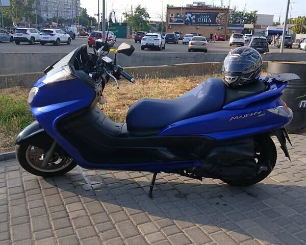Синий Ямаха Majesty 400, объемом двигателя 0.4 л и пробегом 23 тыс. км за 2250 $, фото 9 на Automoto.ua