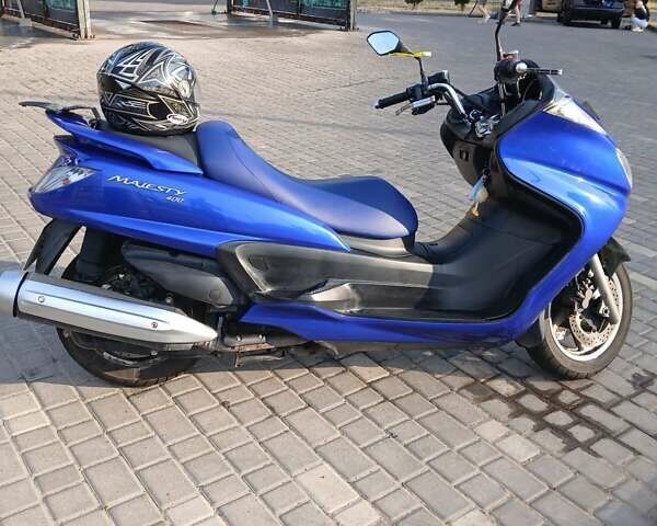 Синий Ямаха Majesty 400, объемом двигателя 0.4 л и пробегом 23 тыс. км за 2250 $, фото 8 на Automoto.ua