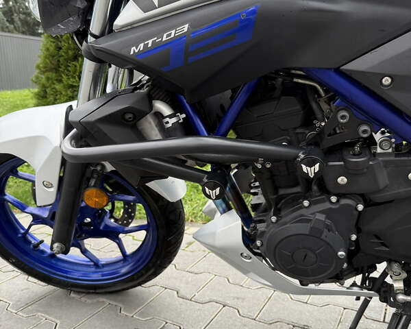 Сірий Ямаха MT-03, об'ємом двигуна 0.32 л та пробігом 19 тис. км за 3500 $, фото 27 на Automoto.ua