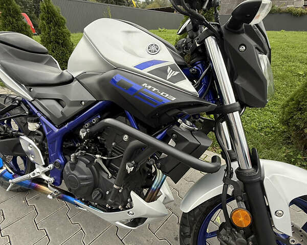 Сірий Ямаха MT-03, об'ємом двигуна 0.32 л та пробігом 19 тис. км за 3500 $, фото 11 на Automoto.ua