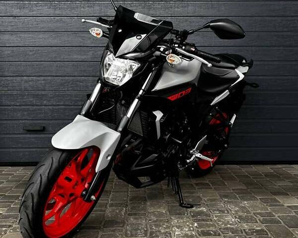 Серый Ямаха MT-03, объемом двигателя 0.3 л и пробегом 24 тыс. км за 4300 $, фото 2 на Automoto.ua