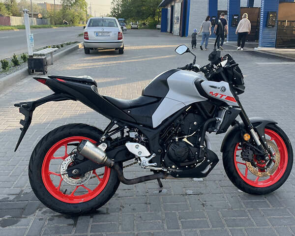 Серый Ямаха MT-03, объемом двигателя 0.32 л и пробегом 25 тыс. км за 4800 $, фото 7 на Automoto.ua
