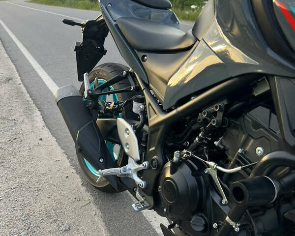 Серый Ямаха MT-03, объемом двигателя 0.32 л и пробегом 9 тыс. км за 5400 $, фото 8 на Automoto.ua