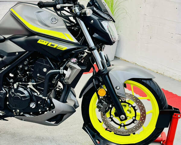 Серый Ямаха MT-03, объемом двигателя 0.32 л и пробегом 3 тыс. км за 5000 $, фото 24 на Automoto.ua