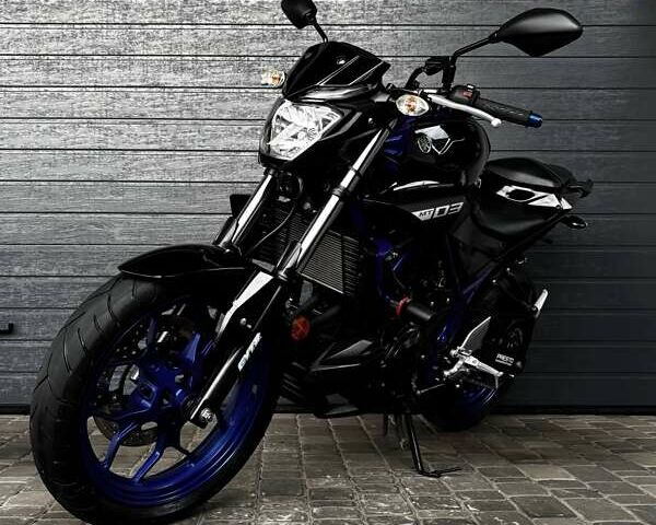 Синий Ямаха MT-03, объемом двигателя 0.32 л и пробегом 32 тыс. км за 4000 $, фото 2 на Automoto.ua