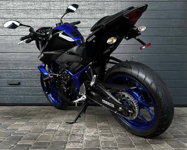 Синий Ямаха MT-03, объемом двигателя 0.32 л и пробегом 32 тыс. км за 4000 $, фото 6 на Automoto.ua