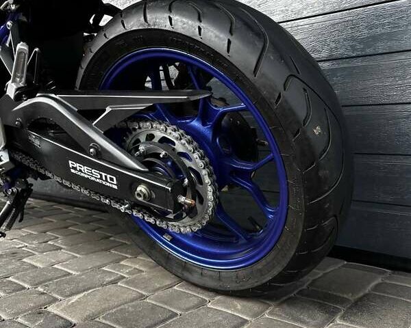 Синий Ямаха MT-03, объемом двигателя 0.32 л и пробегом 32 тыс. км за 4000 $, фото 9 на Automoto.ua