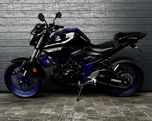 Синий Ямаха MT-03, объемом двигателя 0.32 л и пробегом 32 тыс. км за 4000 $, фото 5 на Automoto.ua