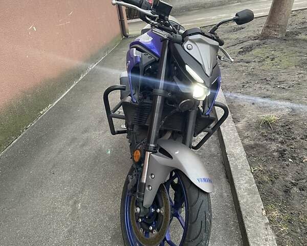 Синий Ямаха MT-03, объемом двигателя 0.32 л и пробегом 23 тыс. км за 5000 $, фото 3 на Automoto.ua