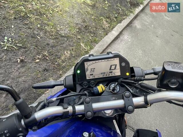 Синий Ямаха MT-03, объемом двигателя 0.32 л и пробегом 23 тыс. км за 5000 $, фото 2 на Automoto.ua