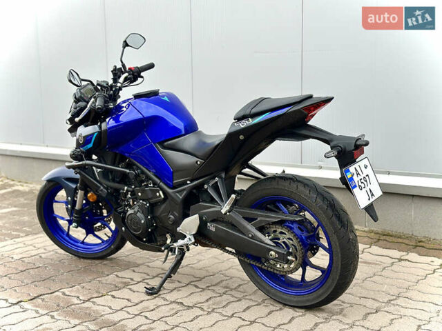 Синій Ямаха MT-03, об'ємом двигуна 0.32 л та пробігом 16 тис. км за 6500 $, фото 3 на Automoto.ua